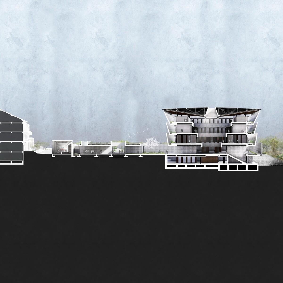 山中骨灰安置所 / Behet Bondzio Lin Architekten