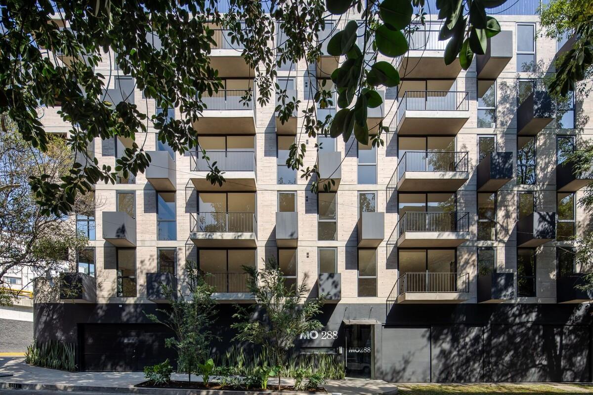 三角形住宅楼：MO288 住宅楼 / HGR ARQUITECTOS