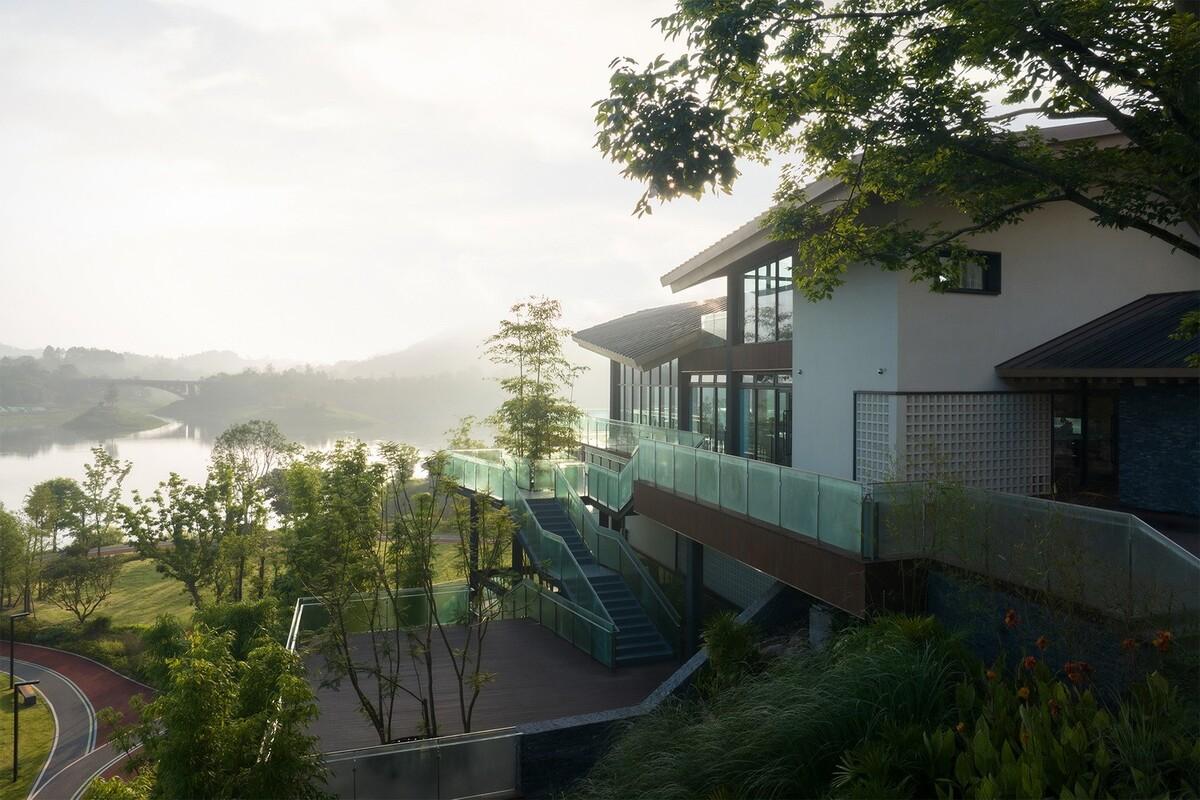 涪陵慧谷湖科创小镇白鹭湾示范区 / 悦集建筑