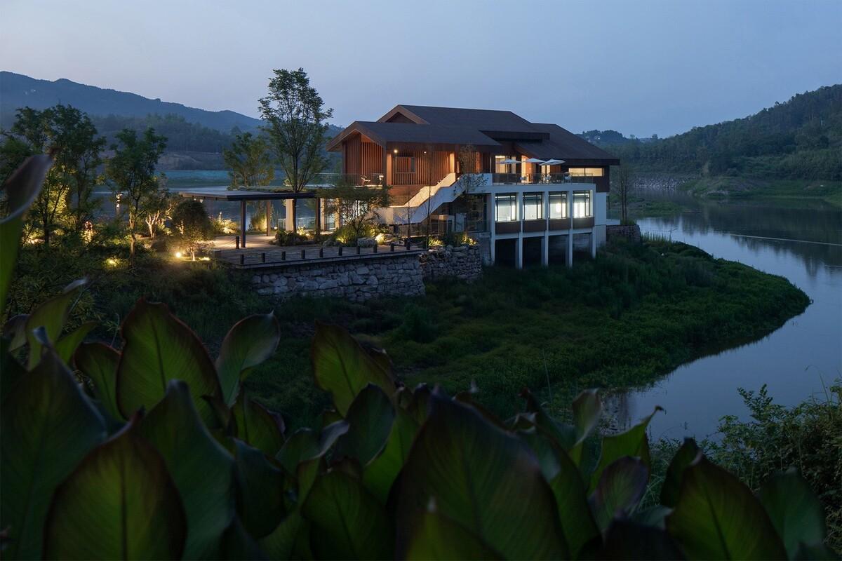 涪陵慧谷湖科创小镇白鹭湾示范区 / 悦集建筑