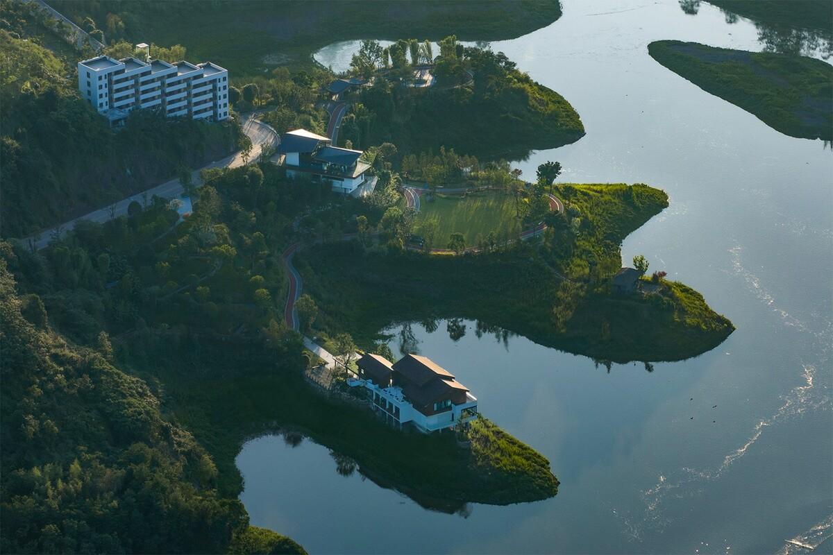 涪陵慧谷湖科创小镇白鹭湾示范区 / 悦集建筑