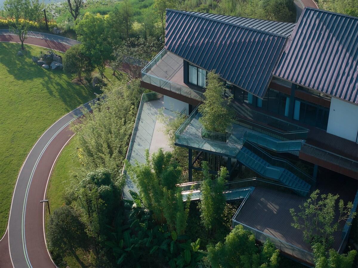 涪陵慧谷湖科创小镇白鹭湾示范区 / 悦集建筑