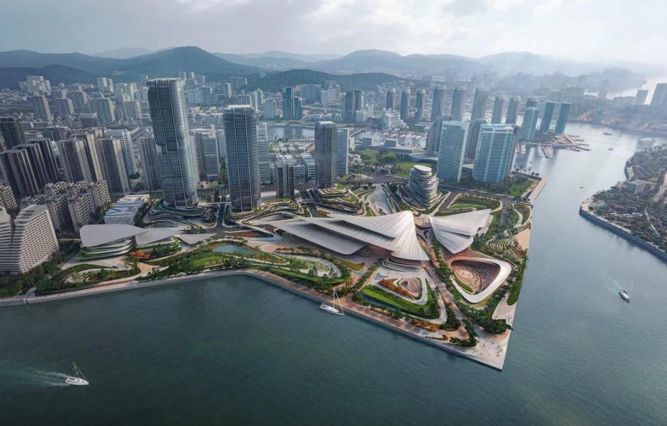 三亚新文化区设计竞赛 / 扎哈·哈迪德建筑设计事务所
