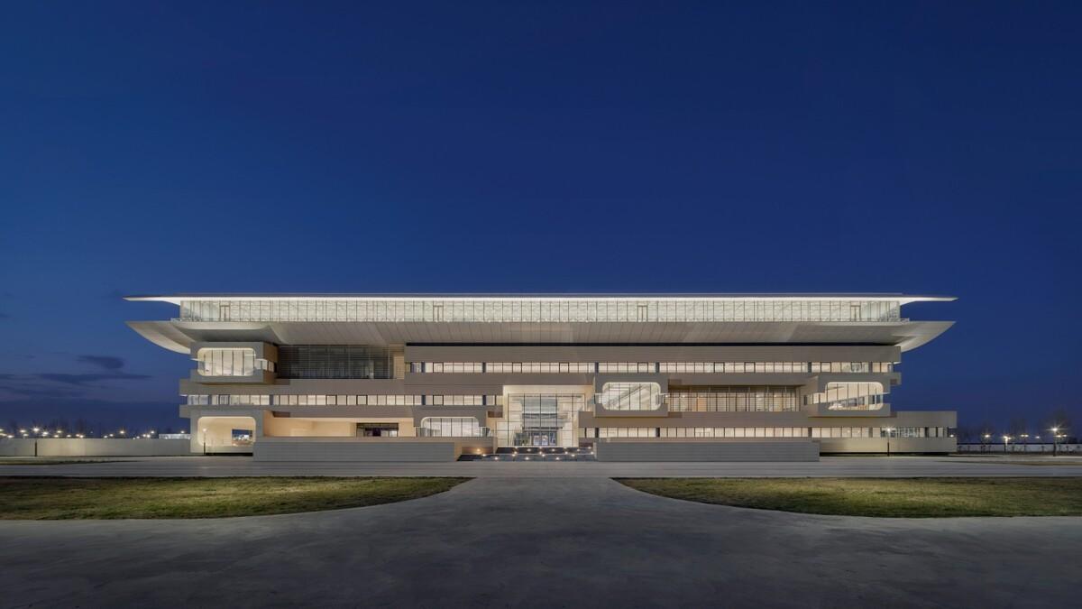 中国民航大学宁河校区图书馆 / 同济原作工作室