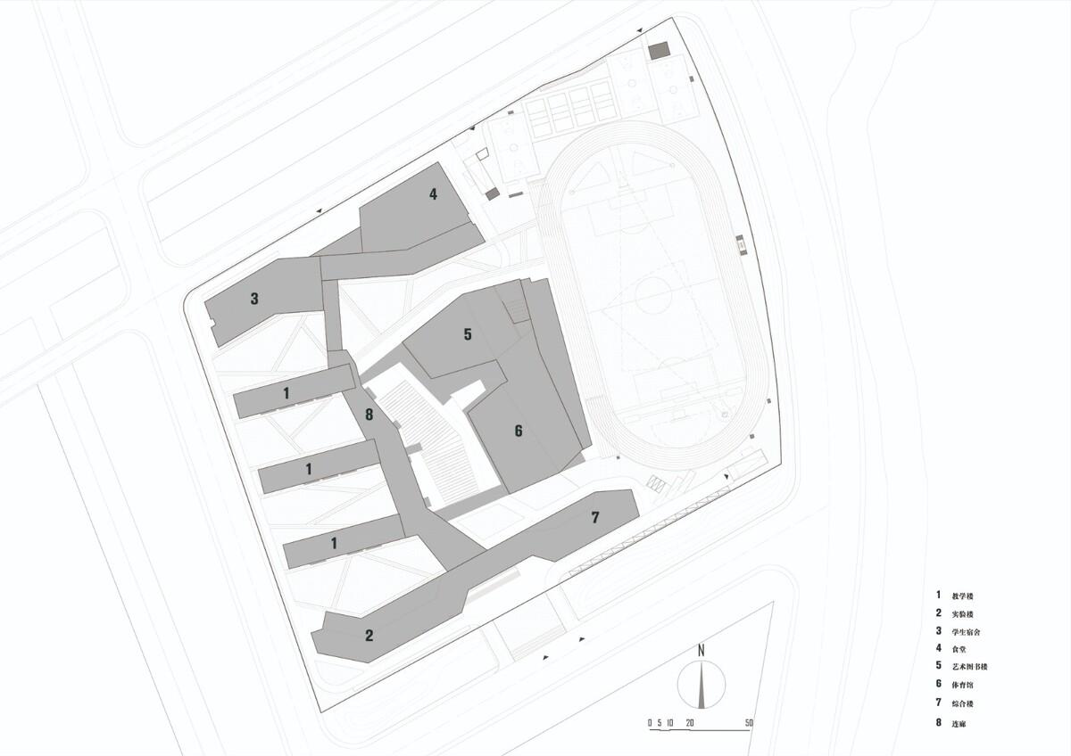 杭州中泰中学建筑设计 / LZGC量子构城设计事务所+浙江建院建筑规划设计院
