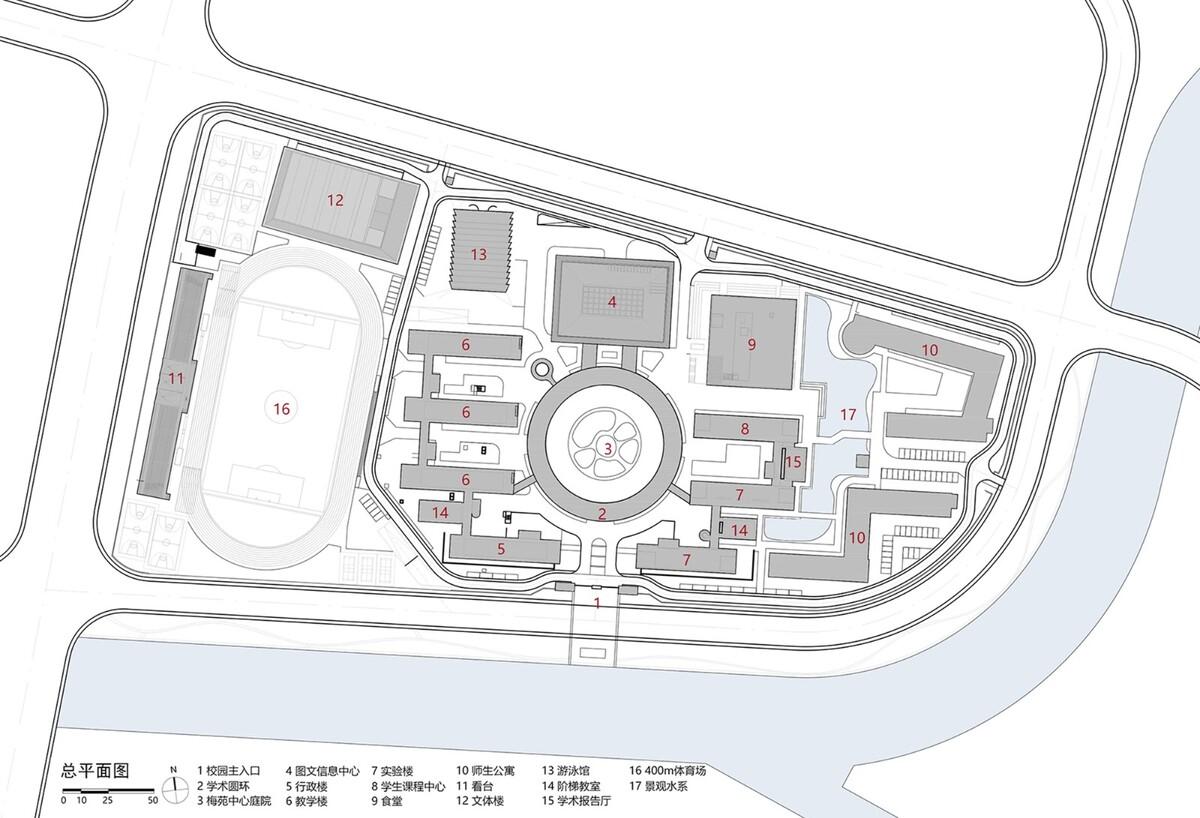 江苏省梅村高级中学空港分校 / 华南理工大学建筑设计研究院