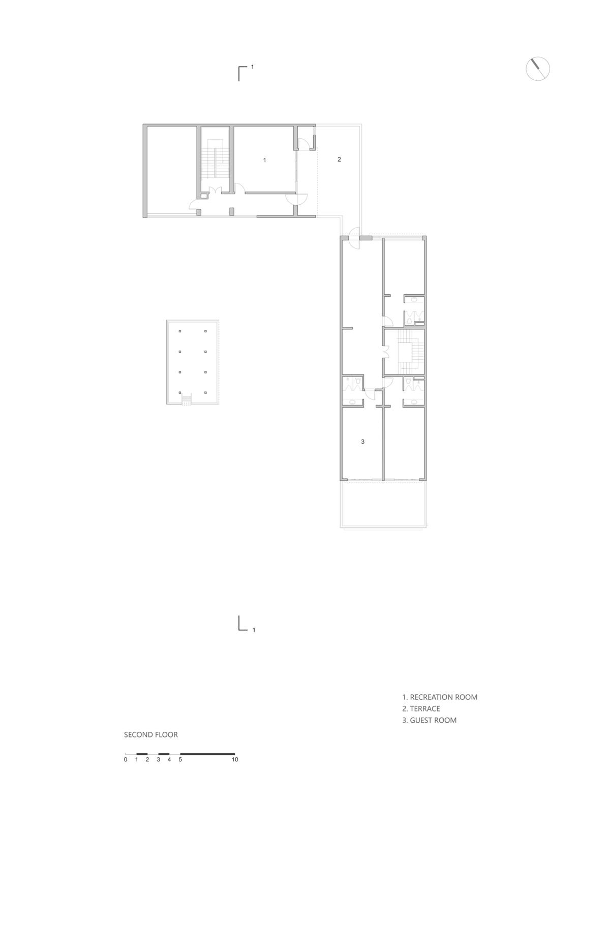 “q” Center —上海廊下村民活动中心 / Atelier tf + ppas
