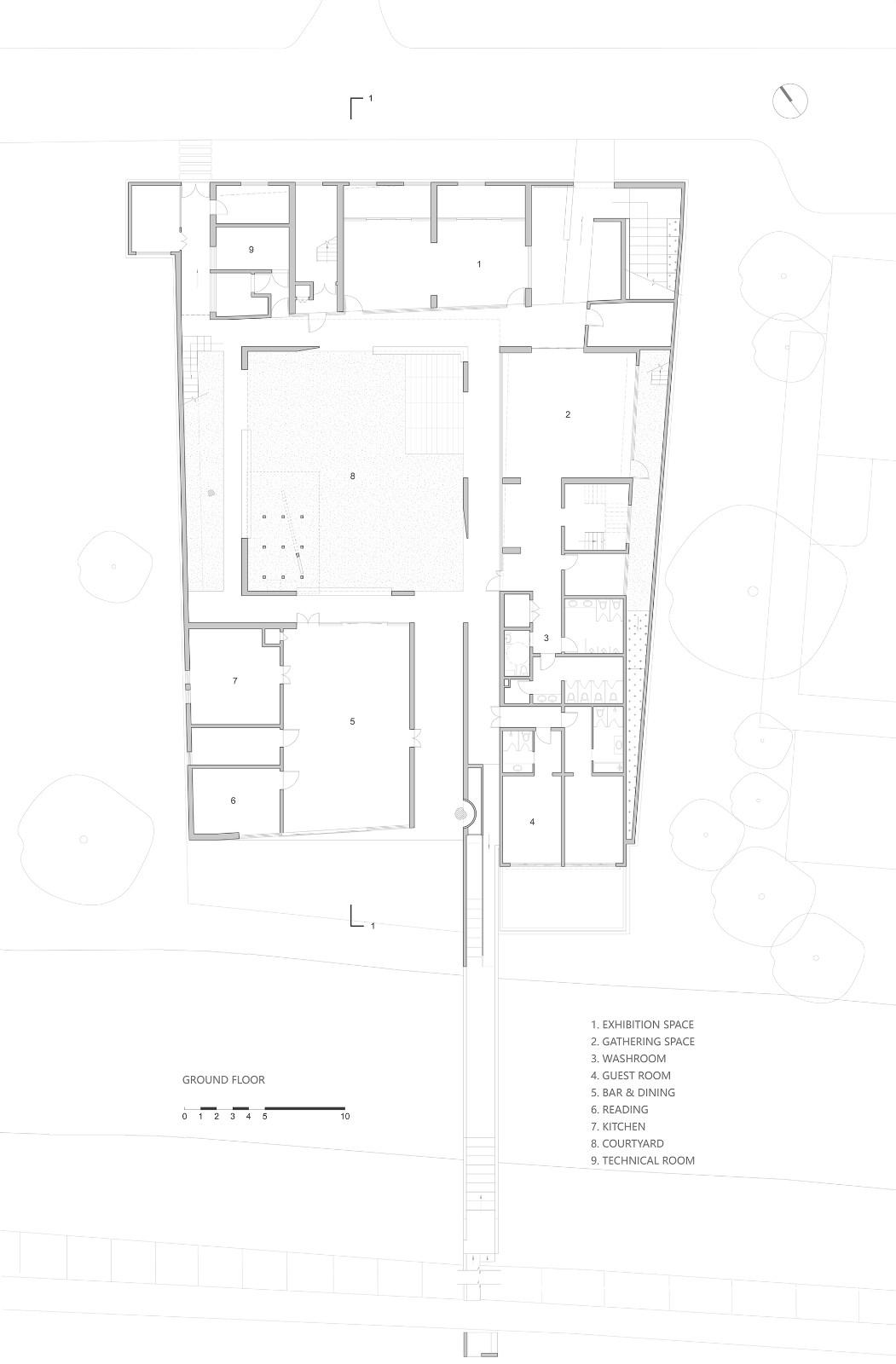 “q” Center —上海廊下村民活动中心 / Atelier tf + ppas