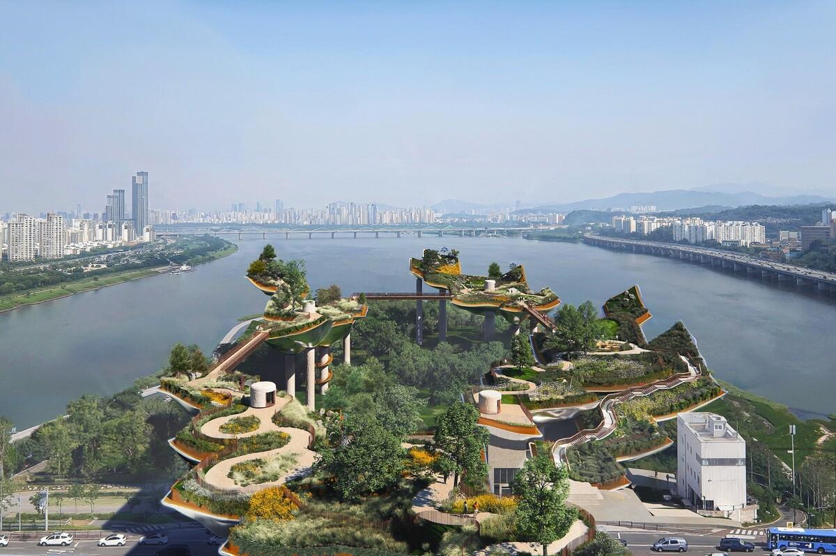 ‘韩国首尔 Nodeul 岛’竞赛，无人岛变乐园 / Heatherwick