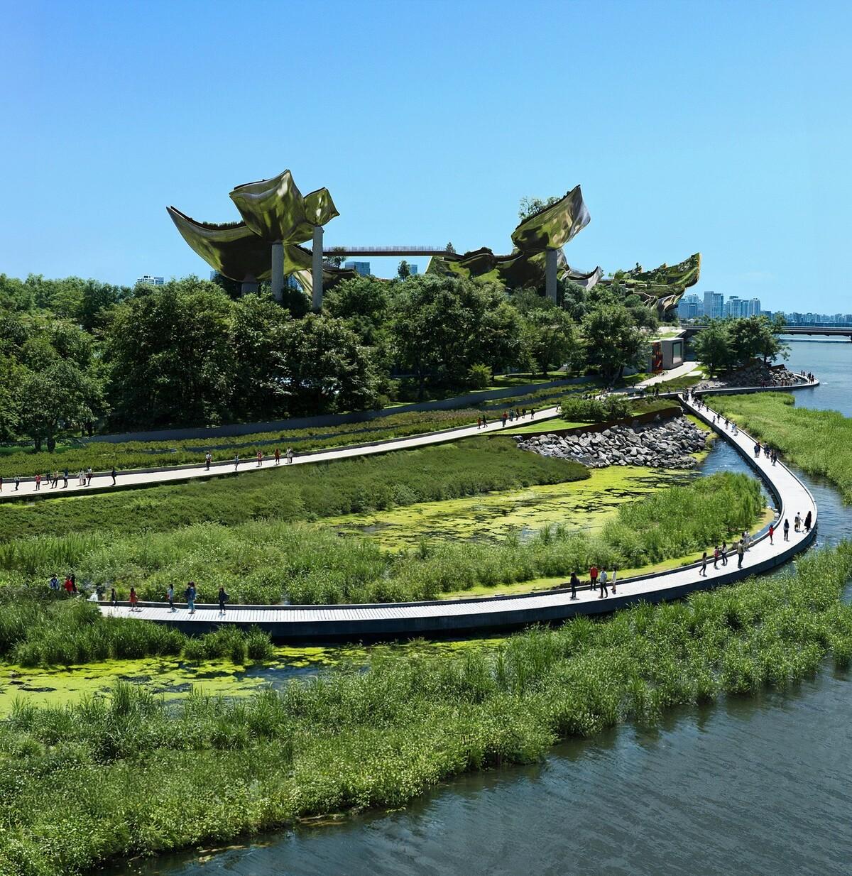 ‘韩国首尔 Nodeul 岛’竞赛，无人岛变乐园 / Heatherwick