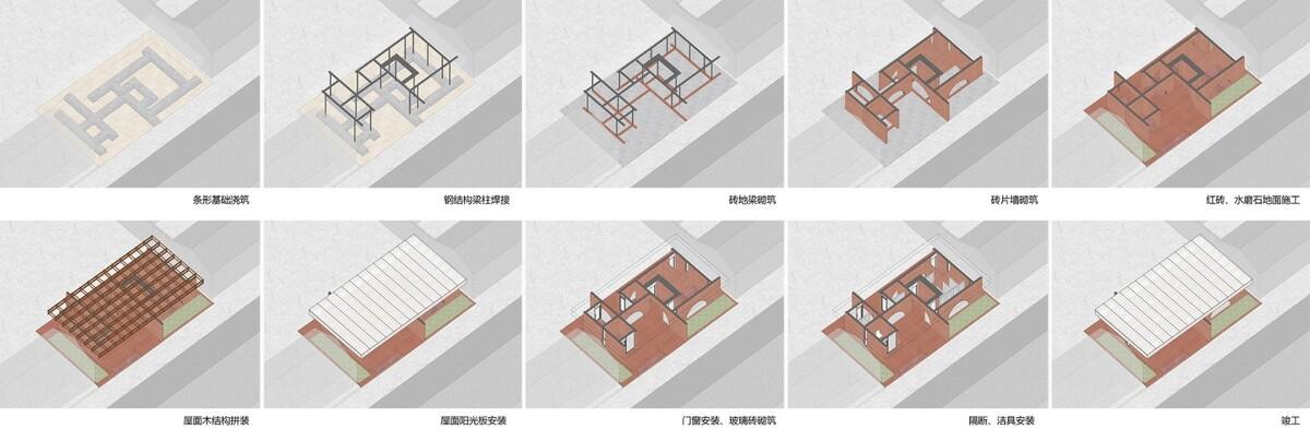 留坝老街红砖公厕 / 尌林建筑设计事务所