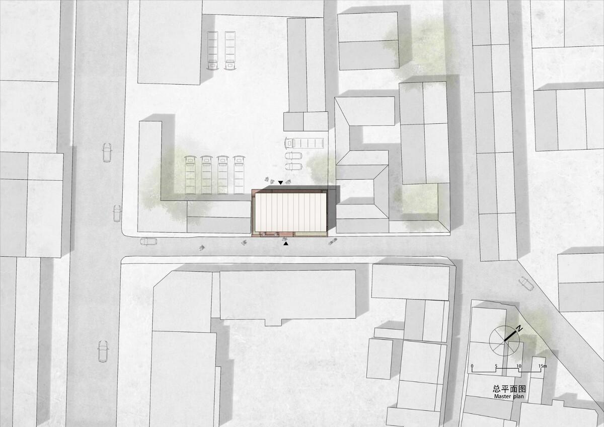 留坝老街红砖公厕 / 尌林建筑设计事务所