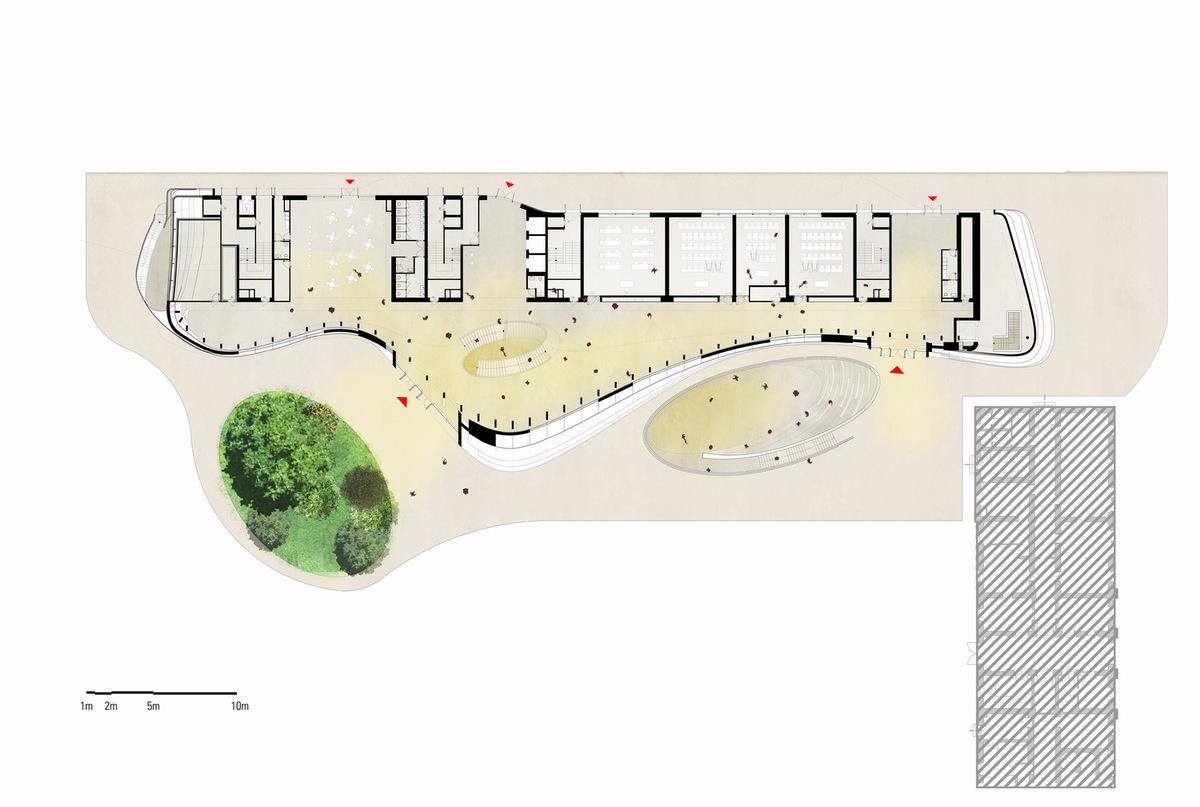 冰川校园:瓦莱达奥斯塔大学新校区 / MCA建筑事务所