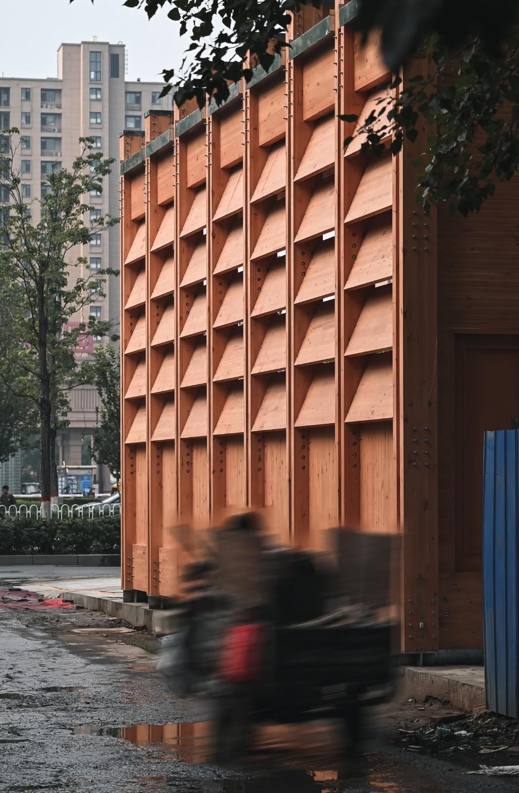 廊坊北凤道垃圾中转站设计 / 园里建筑工作室