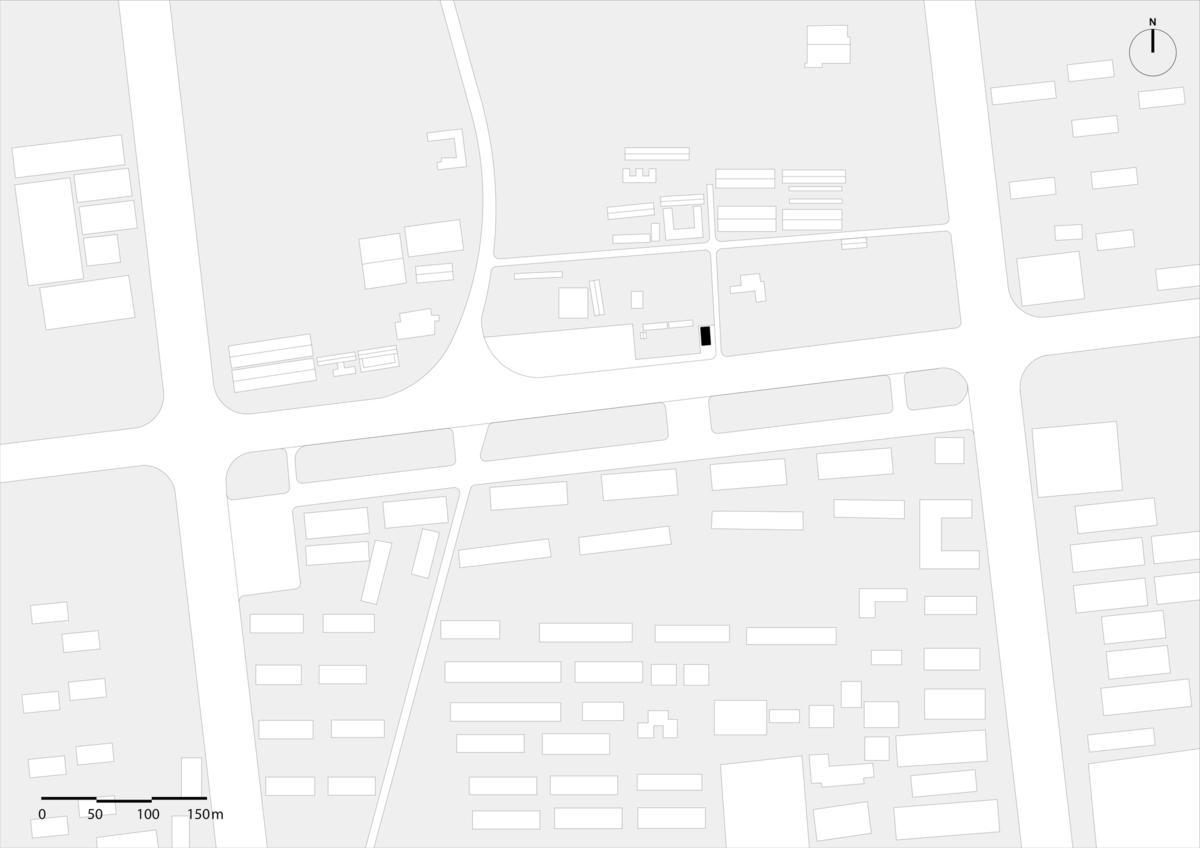 廊坊北凤道垃圾中转站设计 / 园里建筑工作室