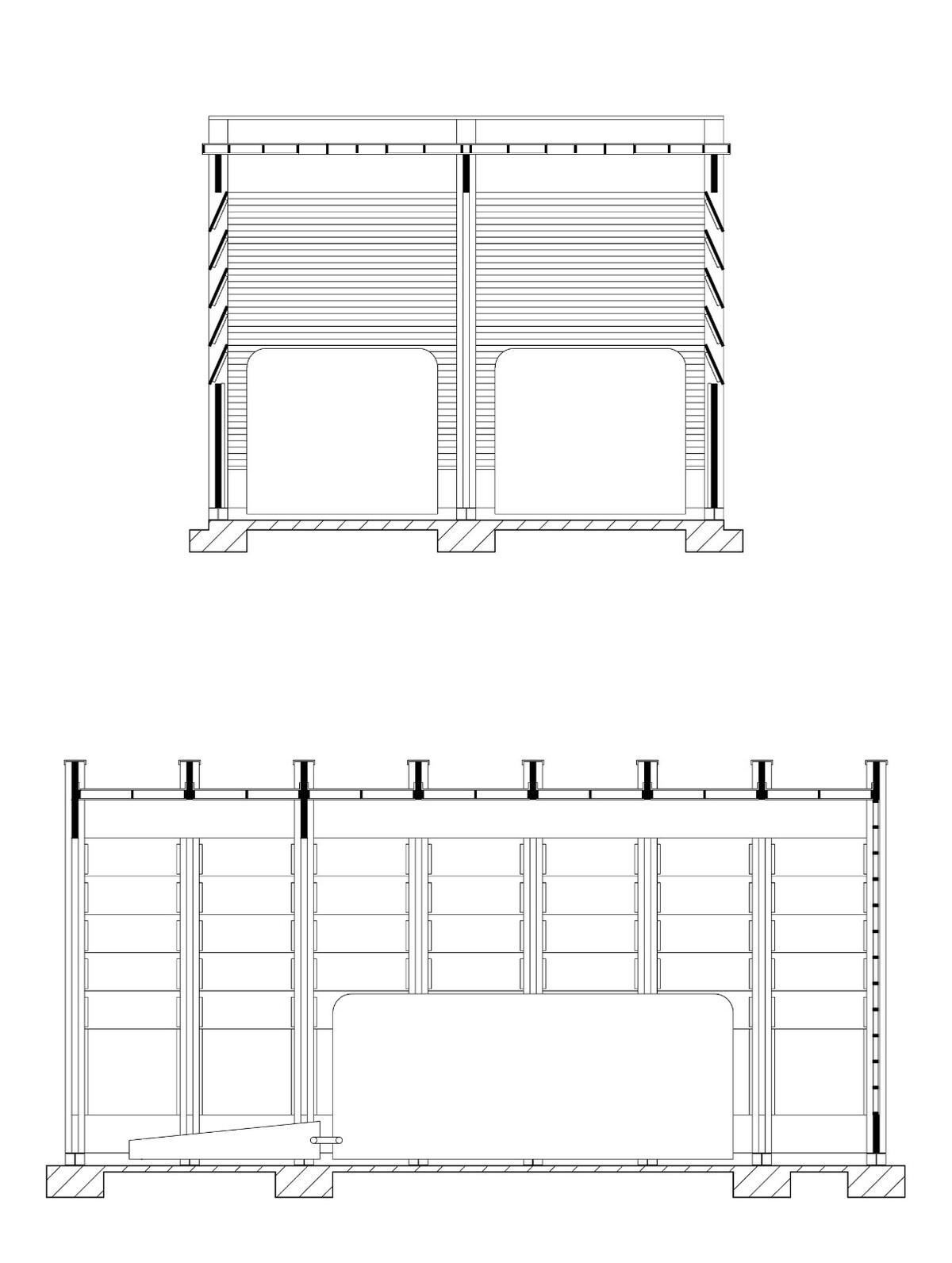 廊坊北凤道垃圾中转站设计 / 园里建筑工作室