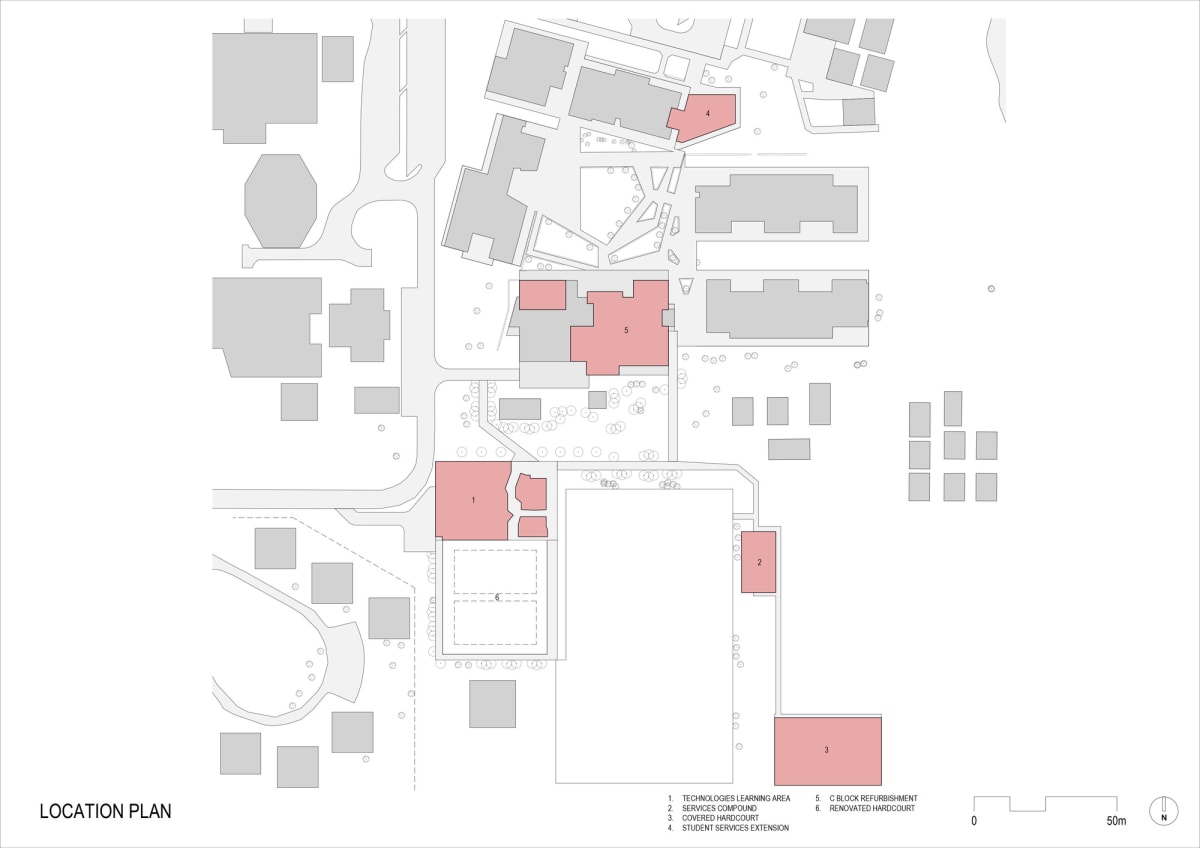 卡拉萨高中：技术学习设施 / iredale pedersen hook architects