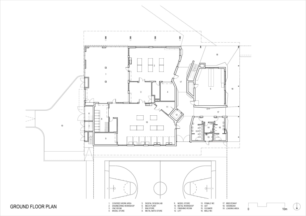 卡拉萨高中：技术学习设施 / iredale pedersen hook architects