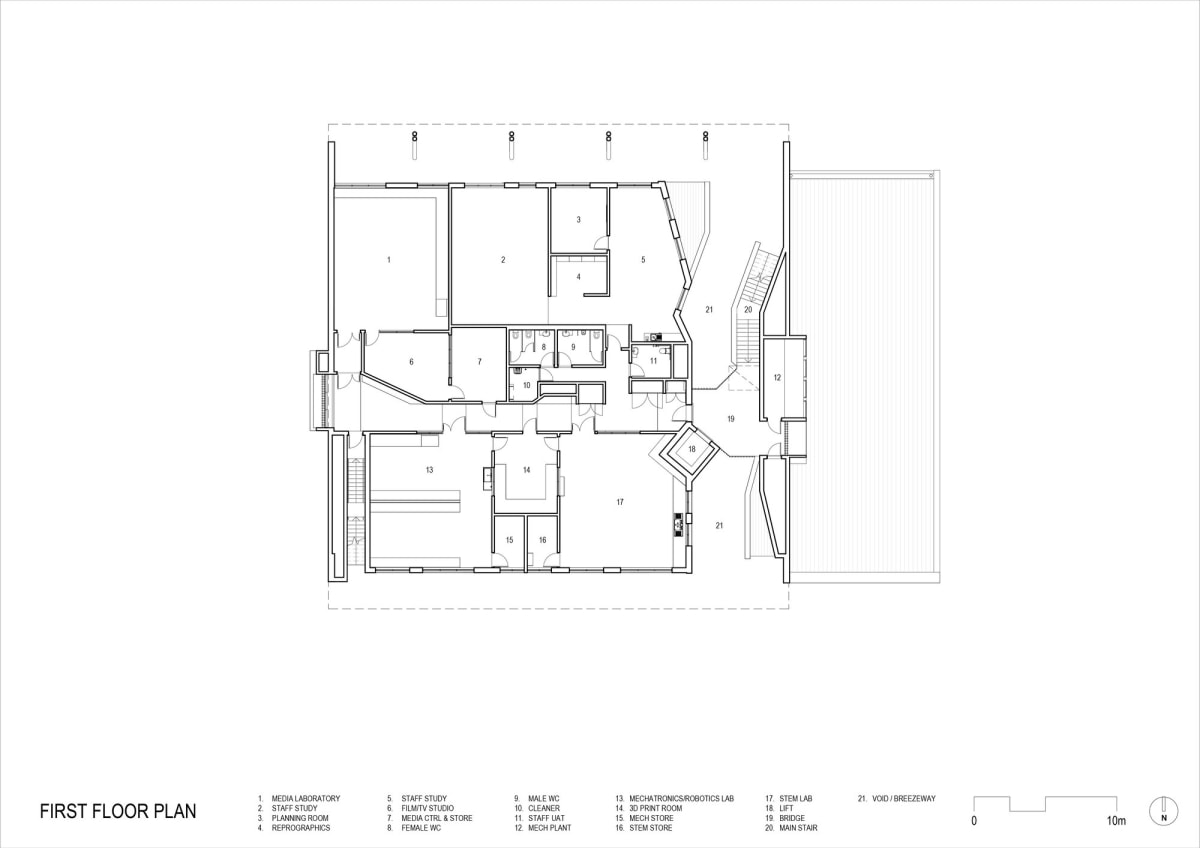 卡拉萨高中：技术学习设施 / iredale pedersen hook architects
