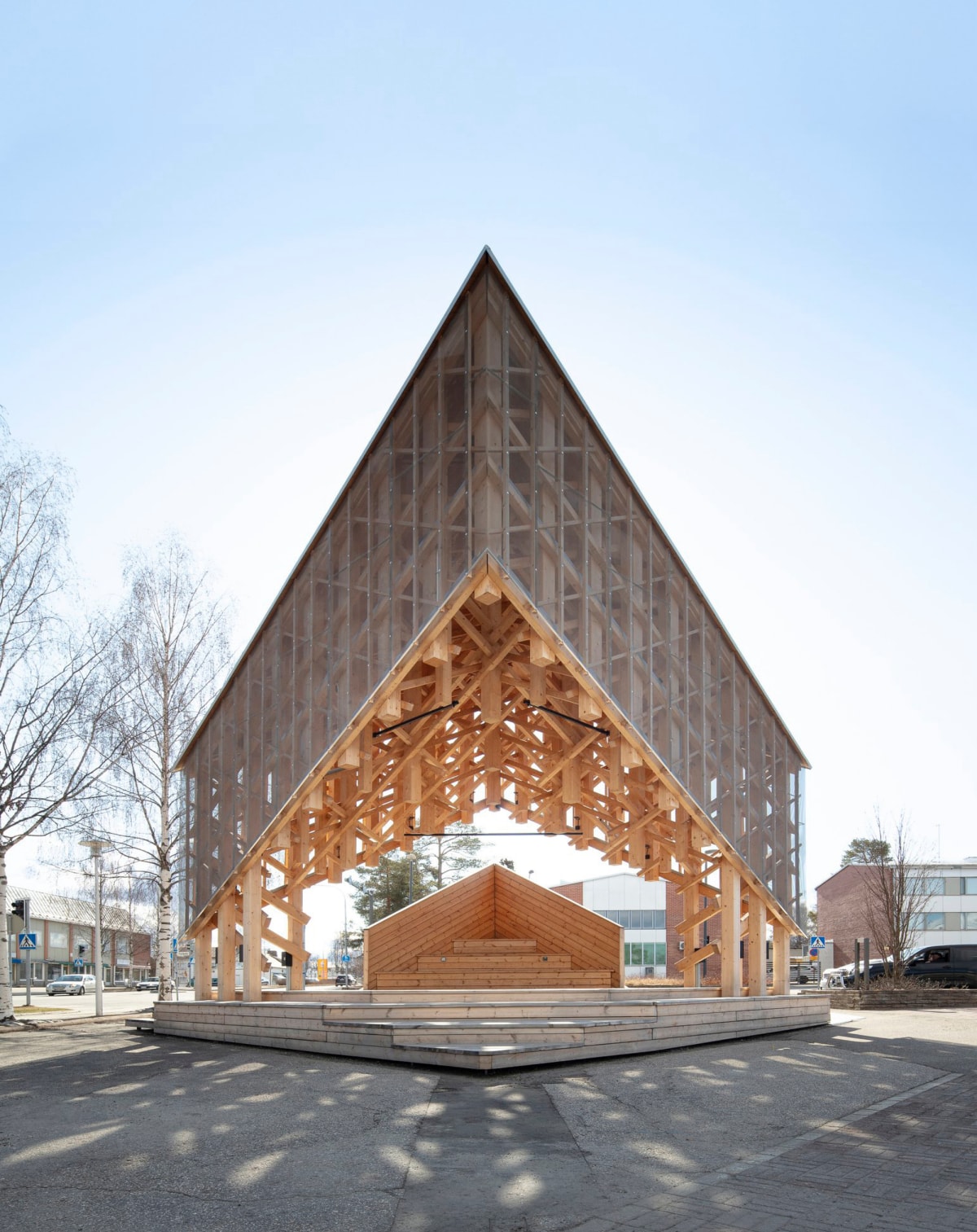 KIDE户外舞台 / Aalto University Wood Program