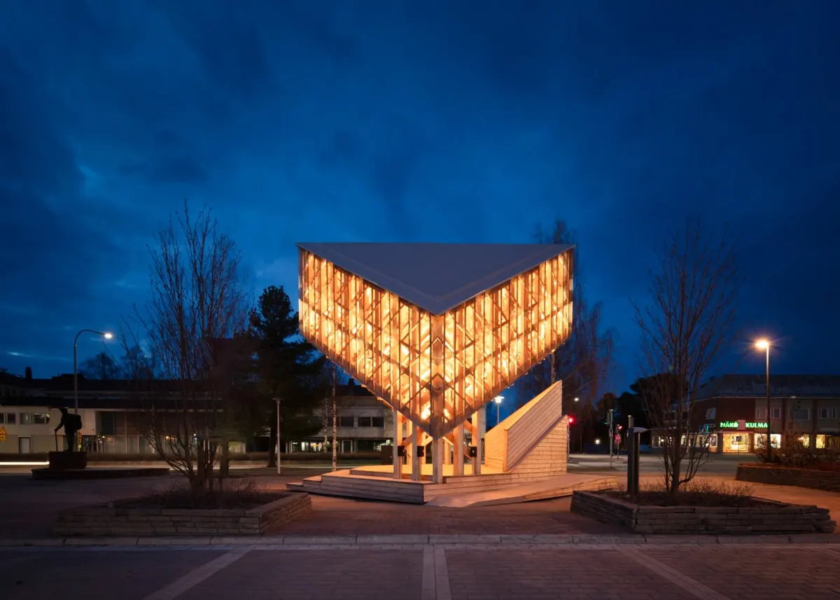 KIDE户外舞台 / Aalto University Wood Program