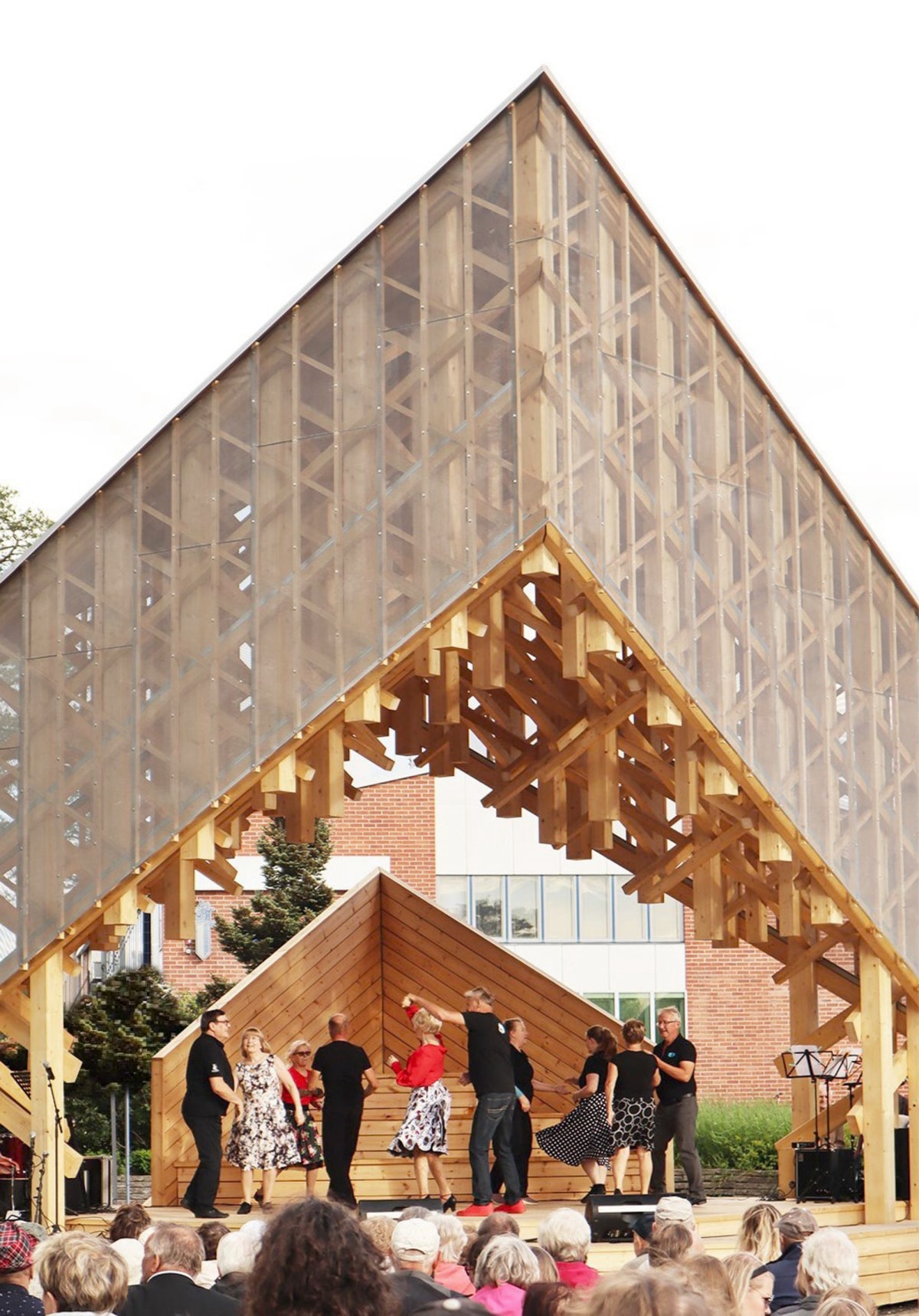 KIDE户外舞台 / Aalto University Wood Program