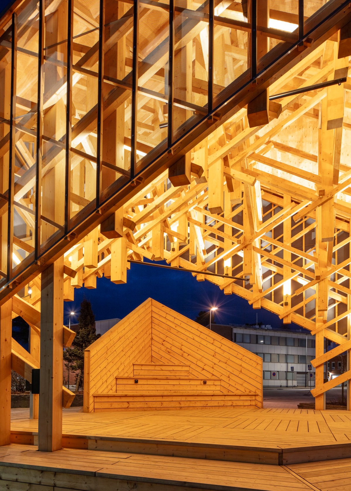 KIDE户外舞台 / Aalto University Wood Program