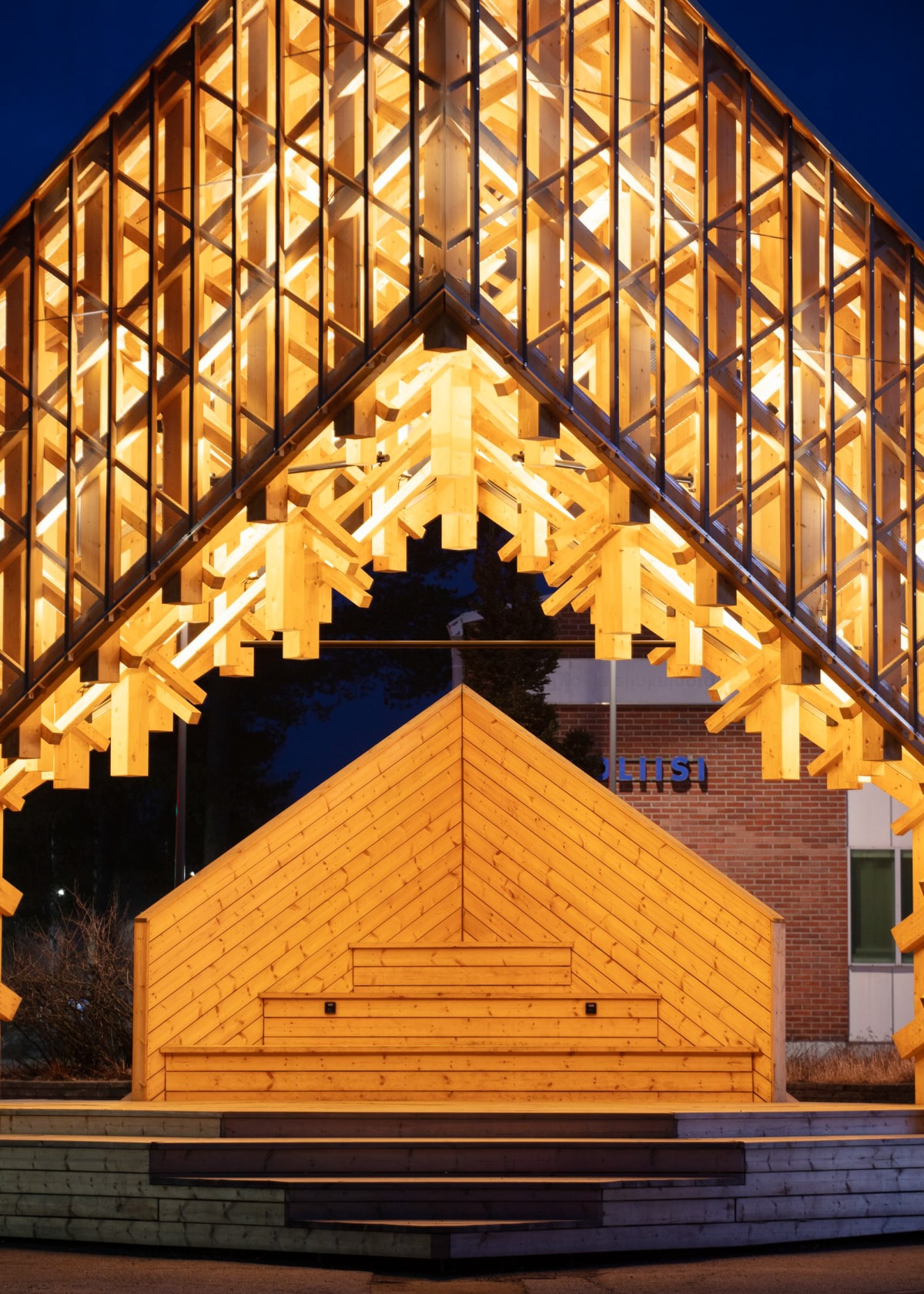 KIDE户外舞台 / Aalto University Wood Program