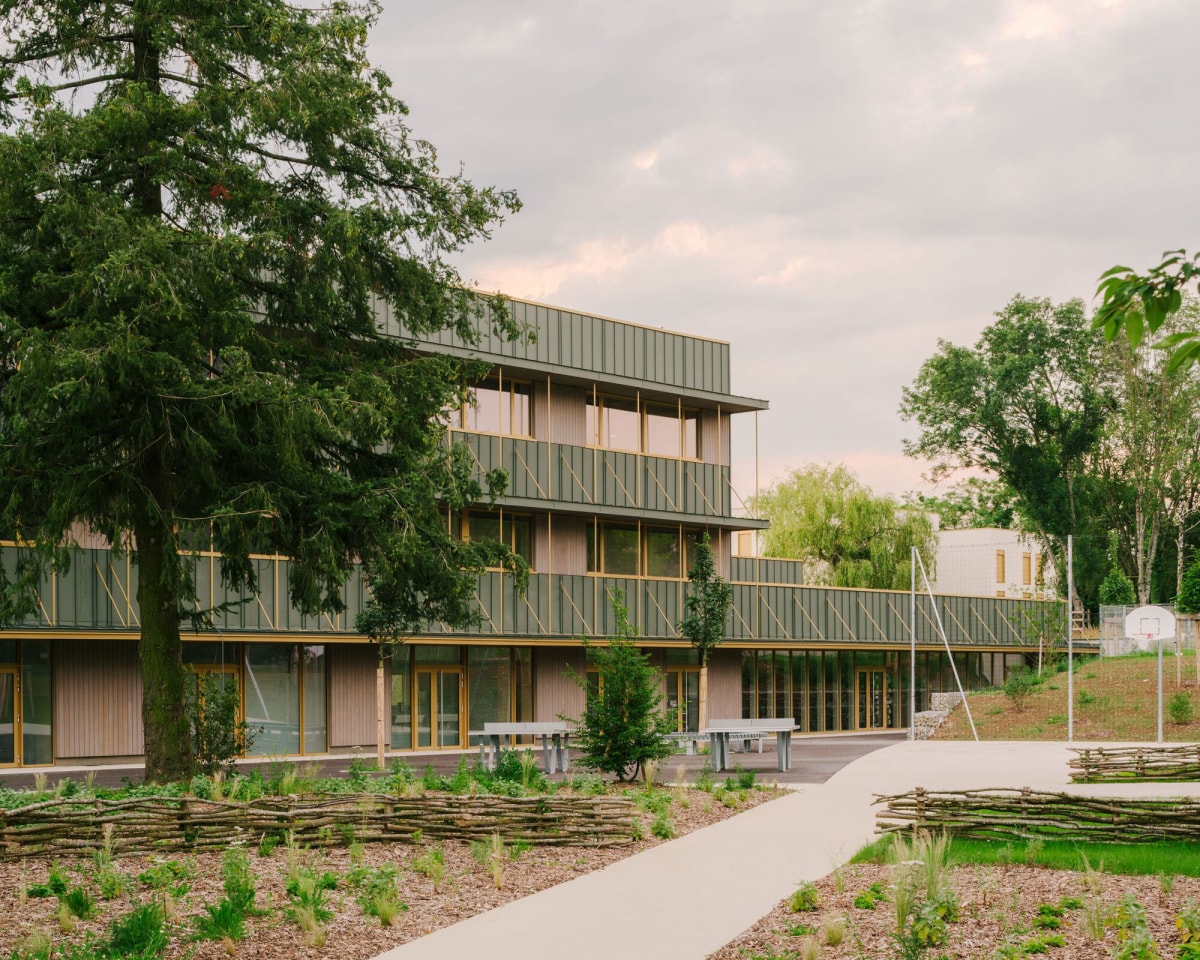 玛丽斯·巴斯蒂中学重建项目 / Tectoniques Architects