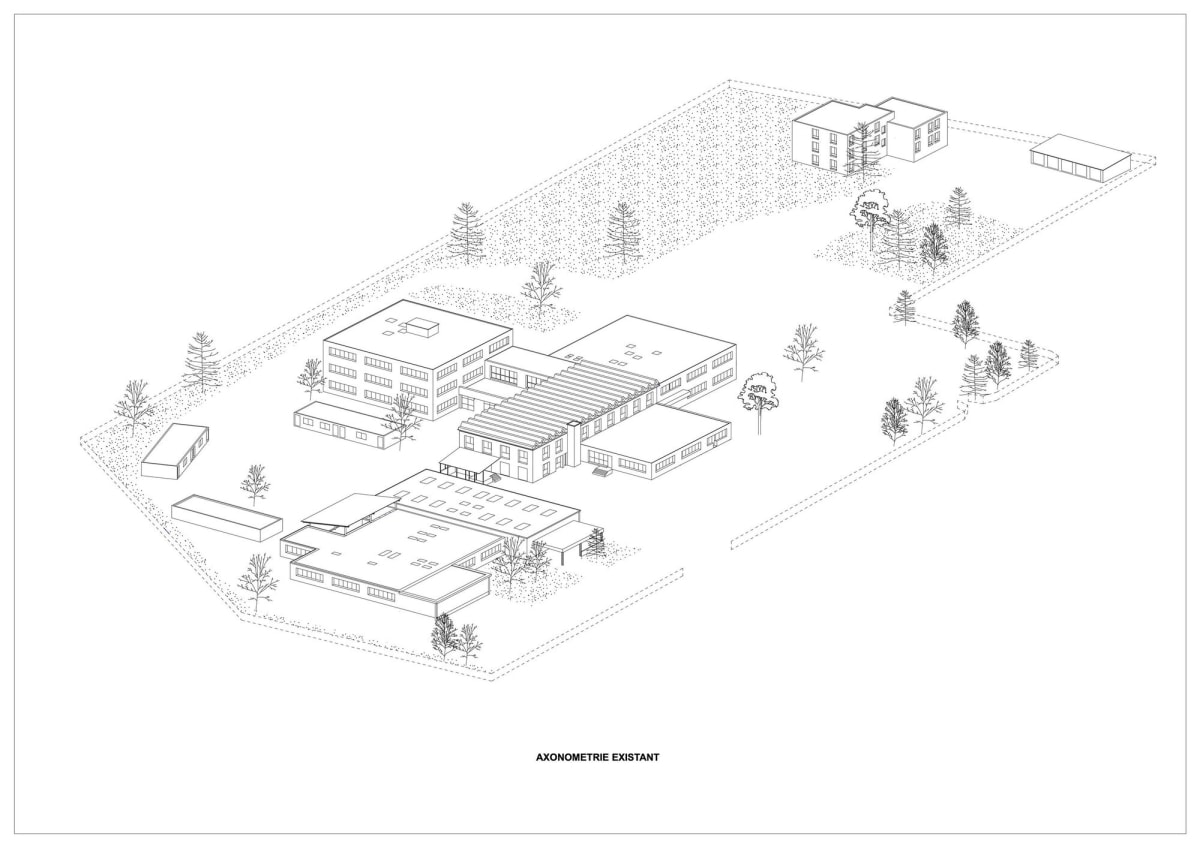 玛丽斯·巴斯蒂中学重建项目 / Tectoniques Architects