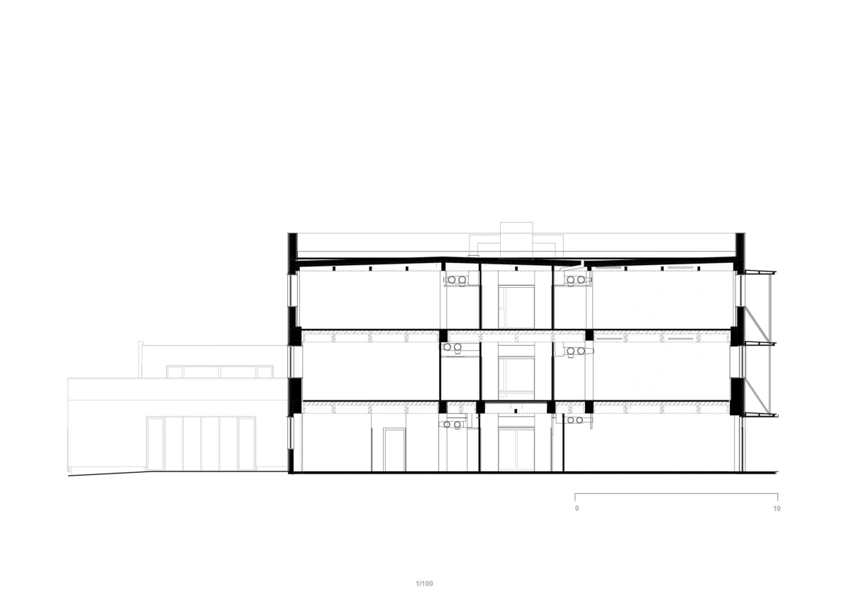 玛丽斯·巴斯蒂中学重建项目 / Tectoniques Architects