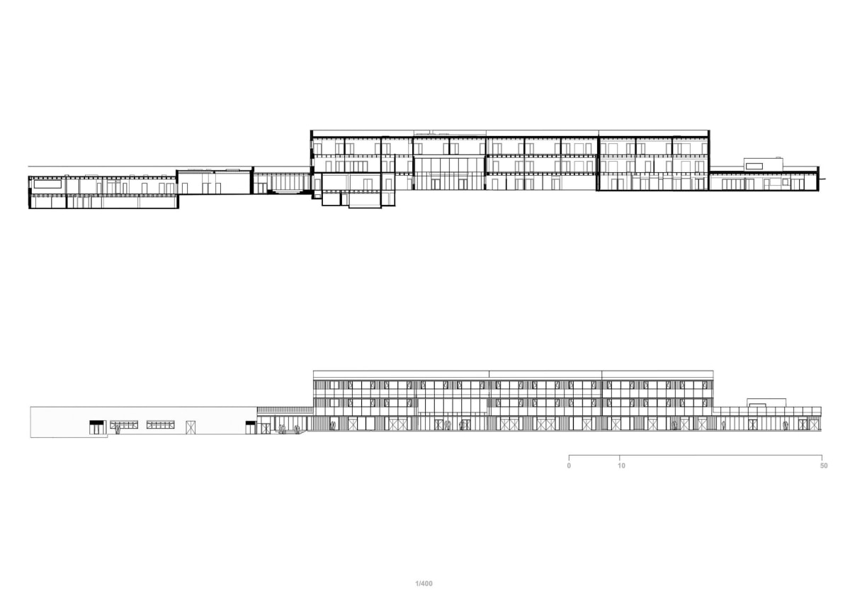 玛丽斯·巴斯蒂中学重建项目 / Tectoniques Architects
