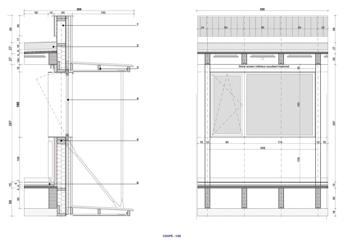 玛丽斯·巴斯蒂中学重建项目 / Tectoniques Architects
